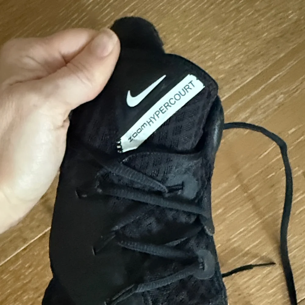 Nike Black and White Zoom Hyperspeed Volleyball Court Sneakers